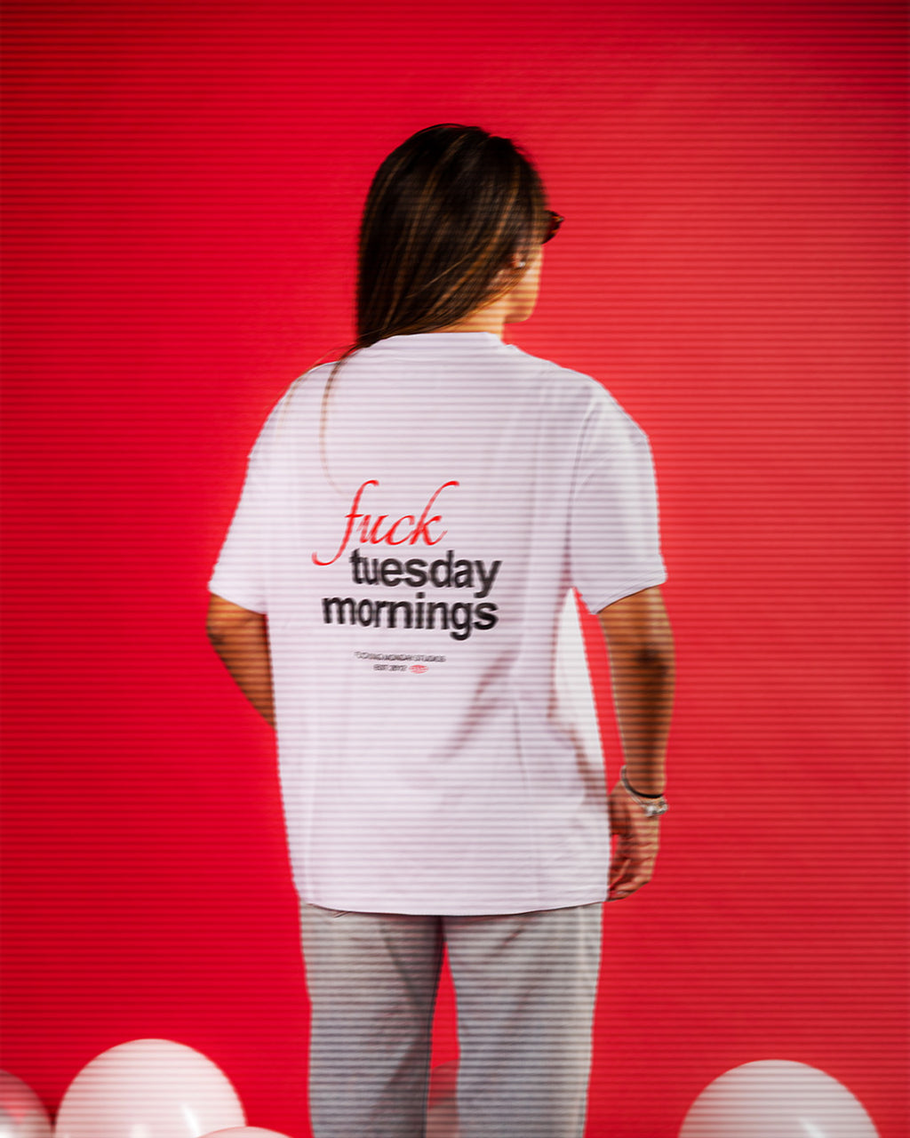 FUCK TUESDAY MORNINGS TEE