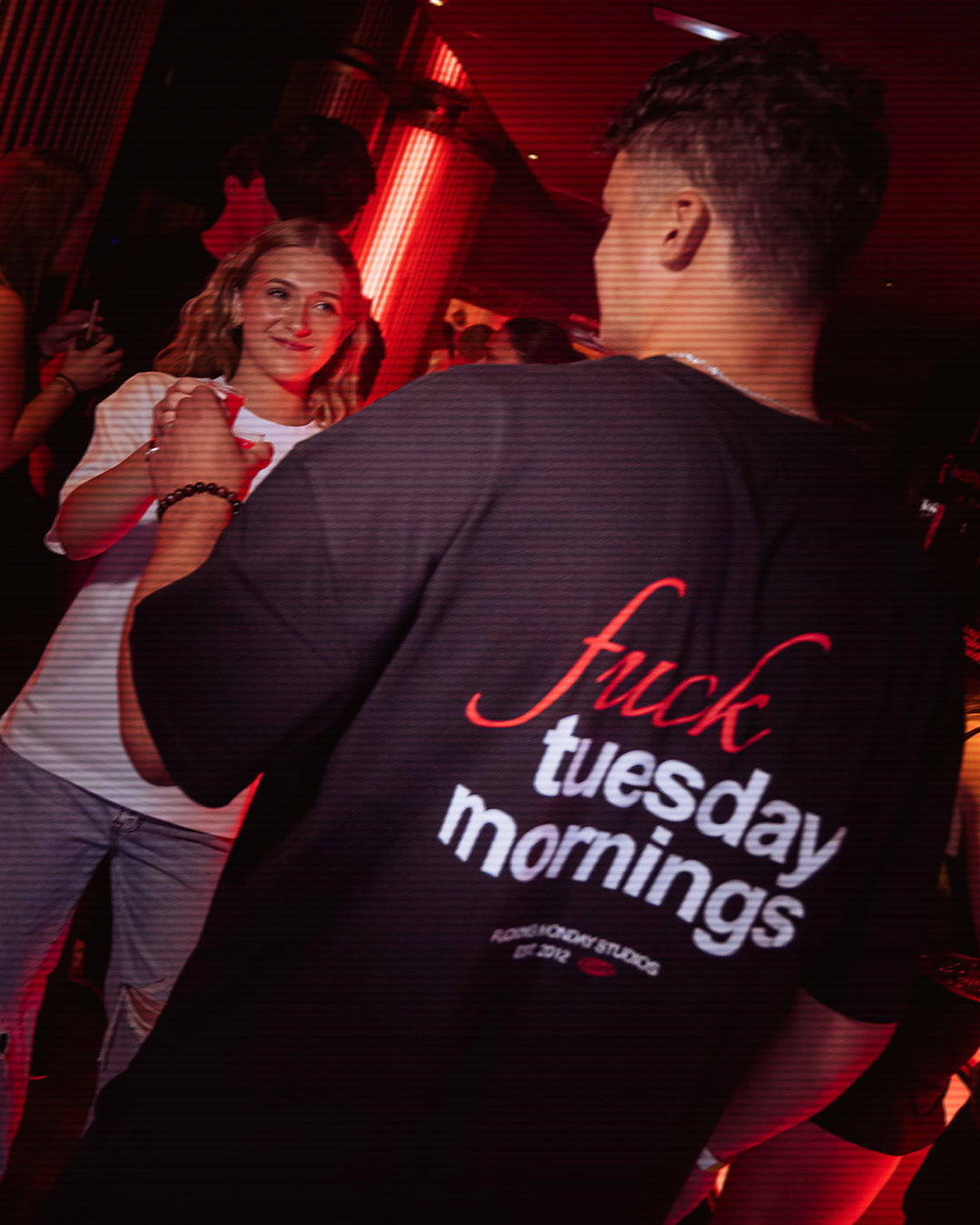 FUCK TUESDAY MORNINGS TEE